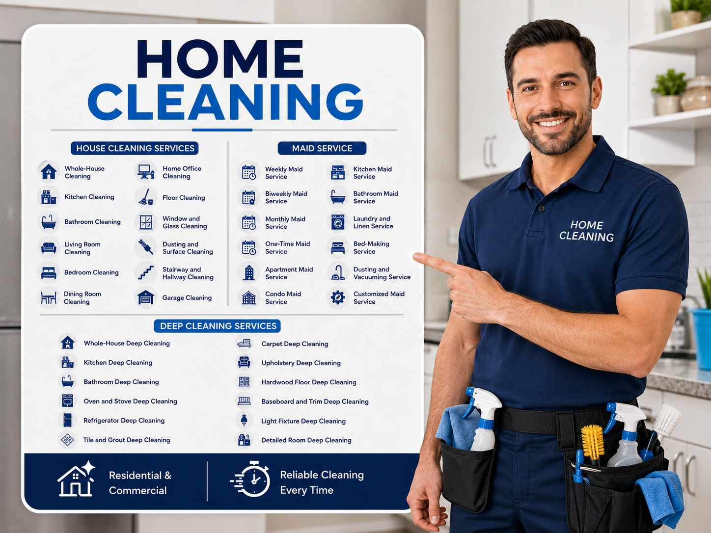 Home Cleaning Services Near Me in Indiana